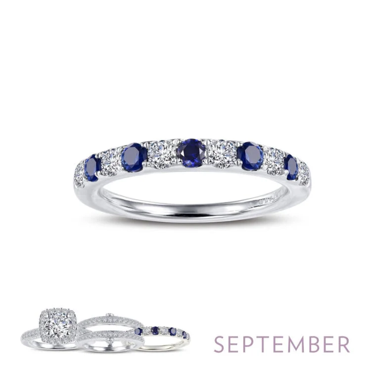 Matching Wedding Rings for Couples-September Birthstone Ring