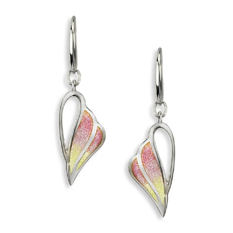 Elegant Drop Earrings for Weddings-Polished finish on back, Rhodium Plated for easy care, Gift Boxed