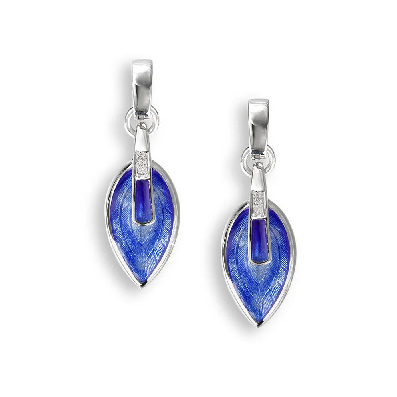 Beautiful Earrings for Evening Parties-Polished finish on back, Rhodium Plated for easy care, Gift Boxed