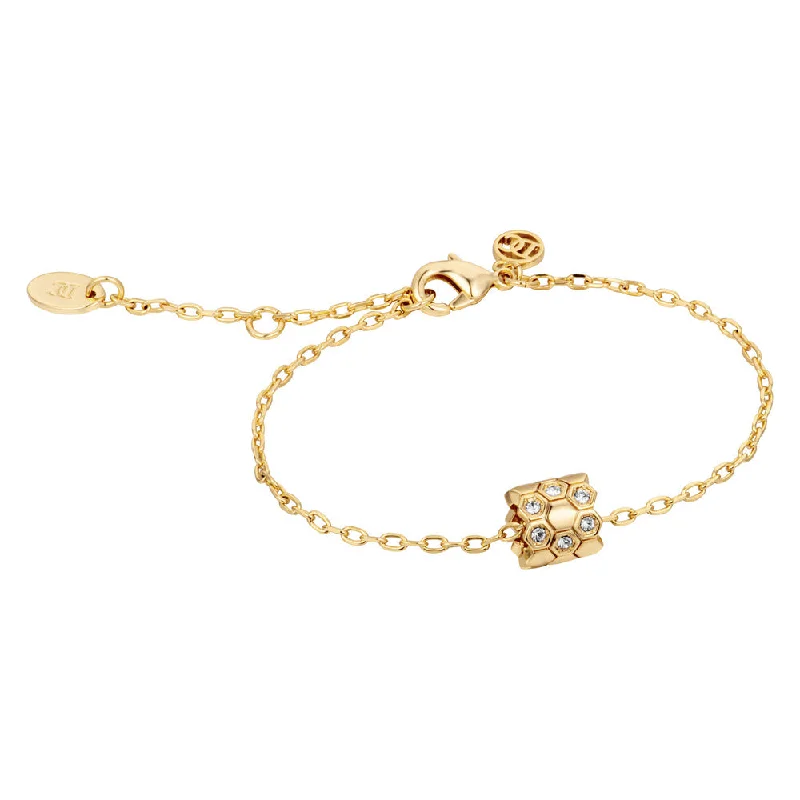 Simple Chain Bracelet for Everyday Style-Women Favo Gold Bracelet