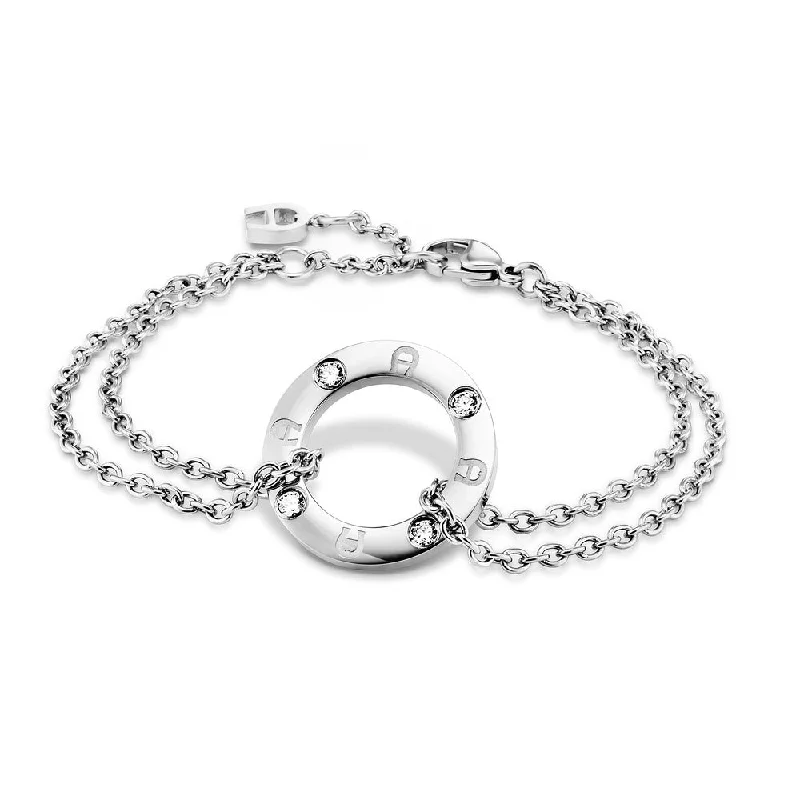 Beautiful Diamond Bracelet for Weddings-Women Novelty Silver Bracelet