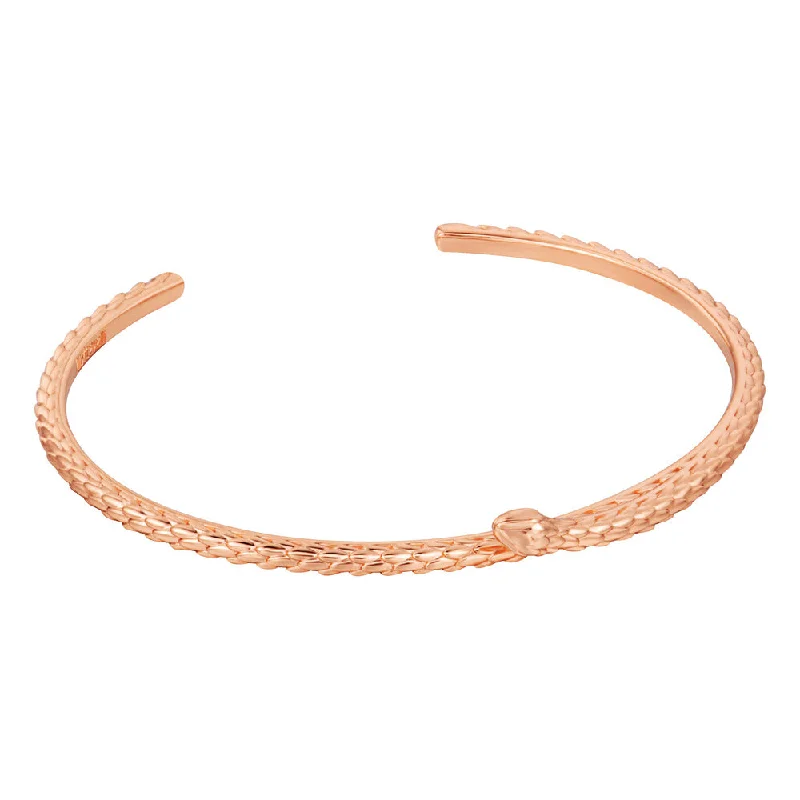 Stylish Silver Bracelet for Special Events-Women Obsessive Rose Gold Bracelet