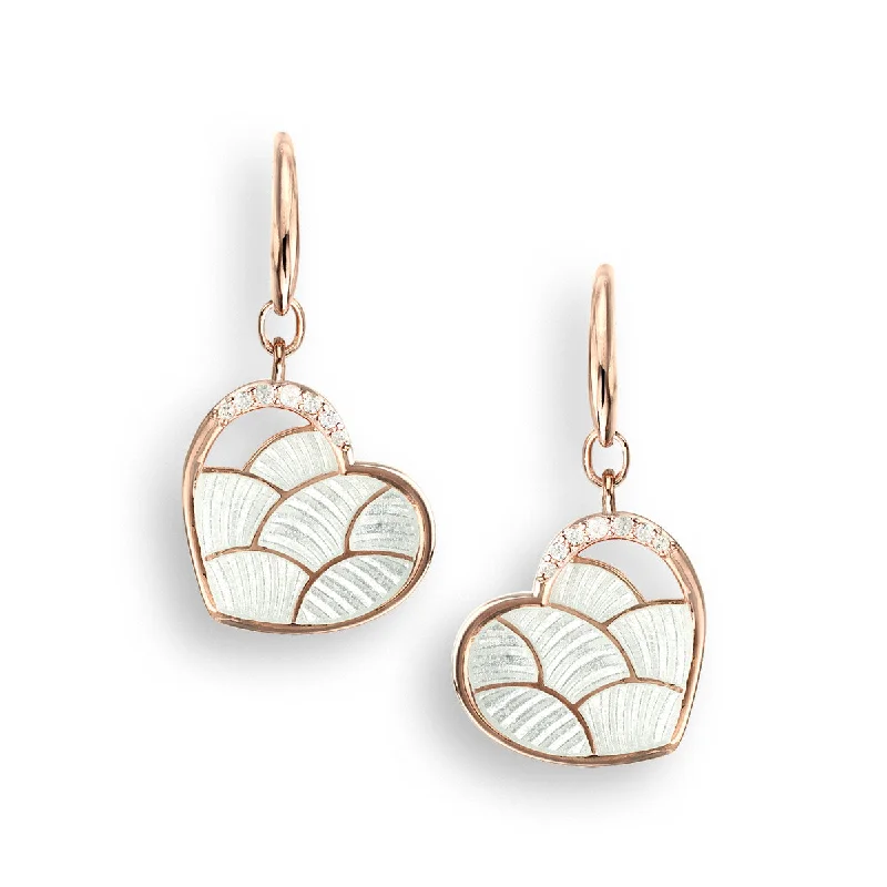 Fashion Forward Earrings for Teen Girls-Polished finish on back, Rose Gold Plated, Gift Boxed