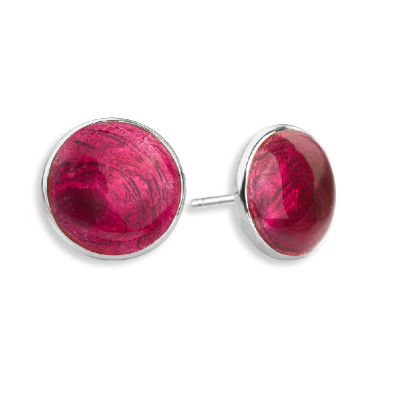 Trendy Stud Earrings for Young Women-Polished finish on back, Rhodium Plated for easy care, Gift Boxed