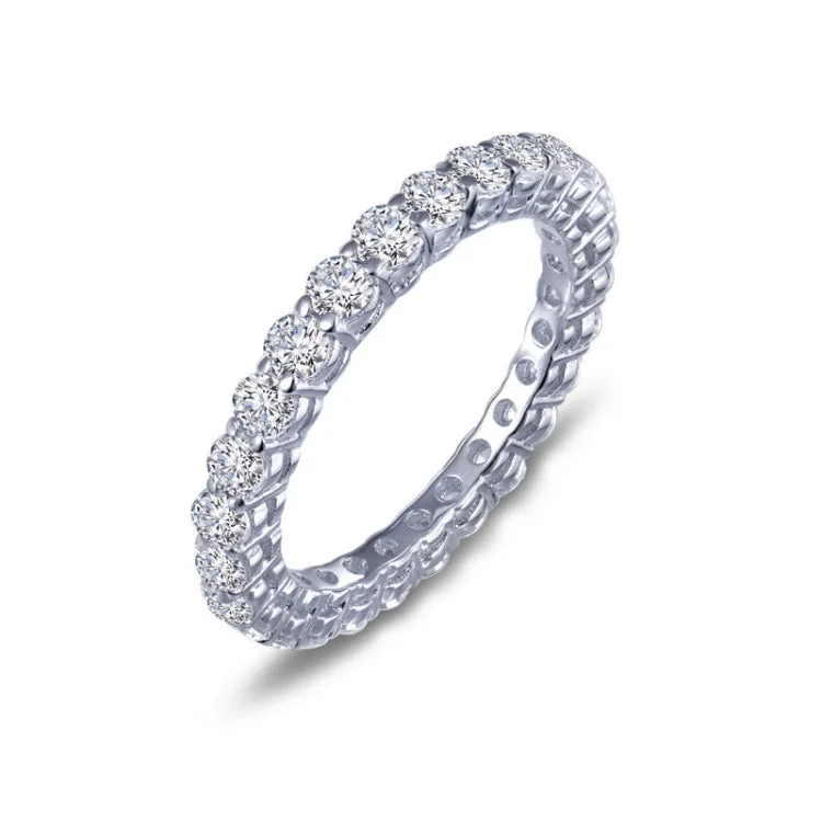 Custom Ring with Personalized Engraving-1.35 CTW Eternity Band