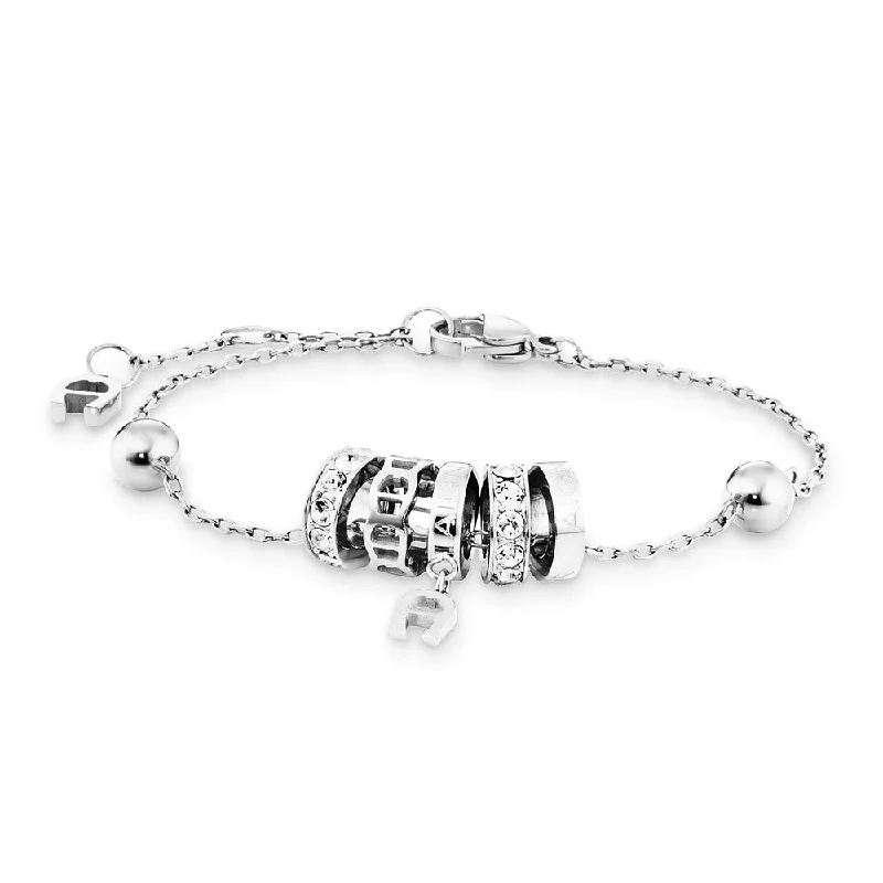 Adjustable Silver Bracelet for Comfort-Women Aigner Bracelet