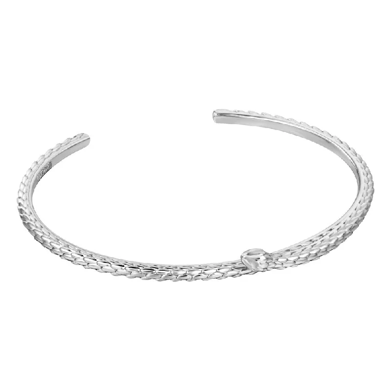 Trendy Bracelets for Fashionable Women-Women Obsessive Silver Bracelet