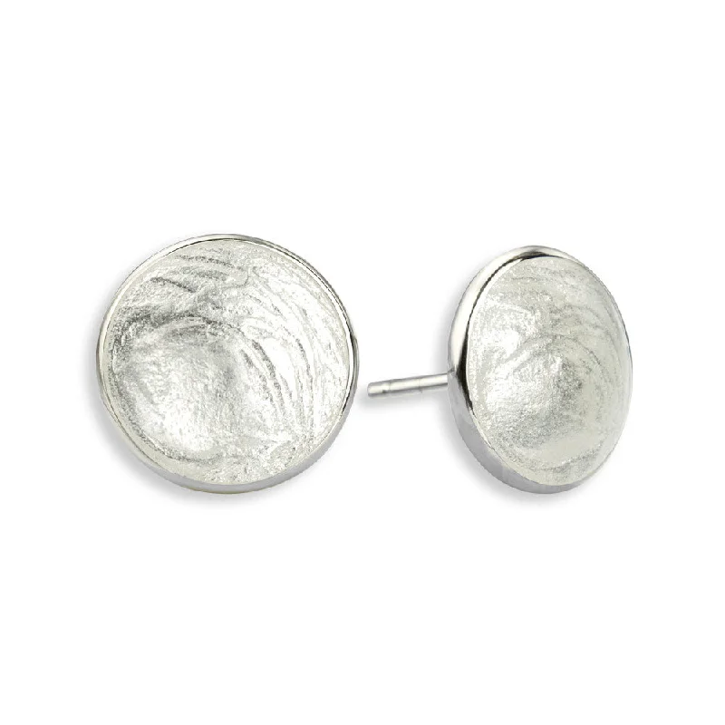 Simple Diamond Earrings-<ul>
	<li>Polished finish on back</li>
	<li>Rhodium Plated for easy care</li>
	<li>Gift Boxed</li>
</ul>