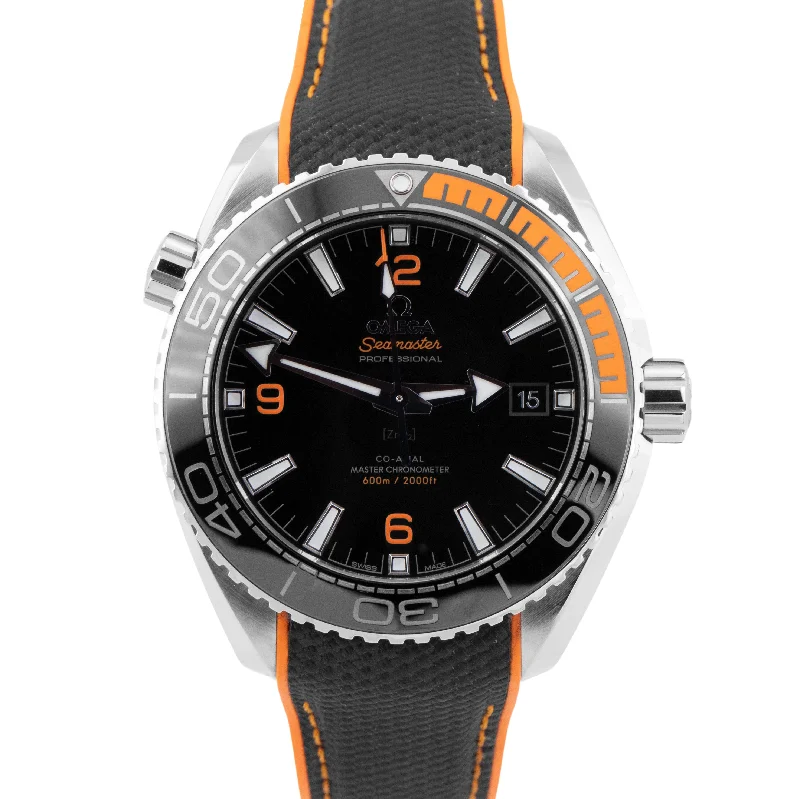 Stylish Watches for Everyday Wear-Omega Seamaster Planet Ocean 600M PAPERS 43.5mm Orange 215.32.44.21.01.001 B+P